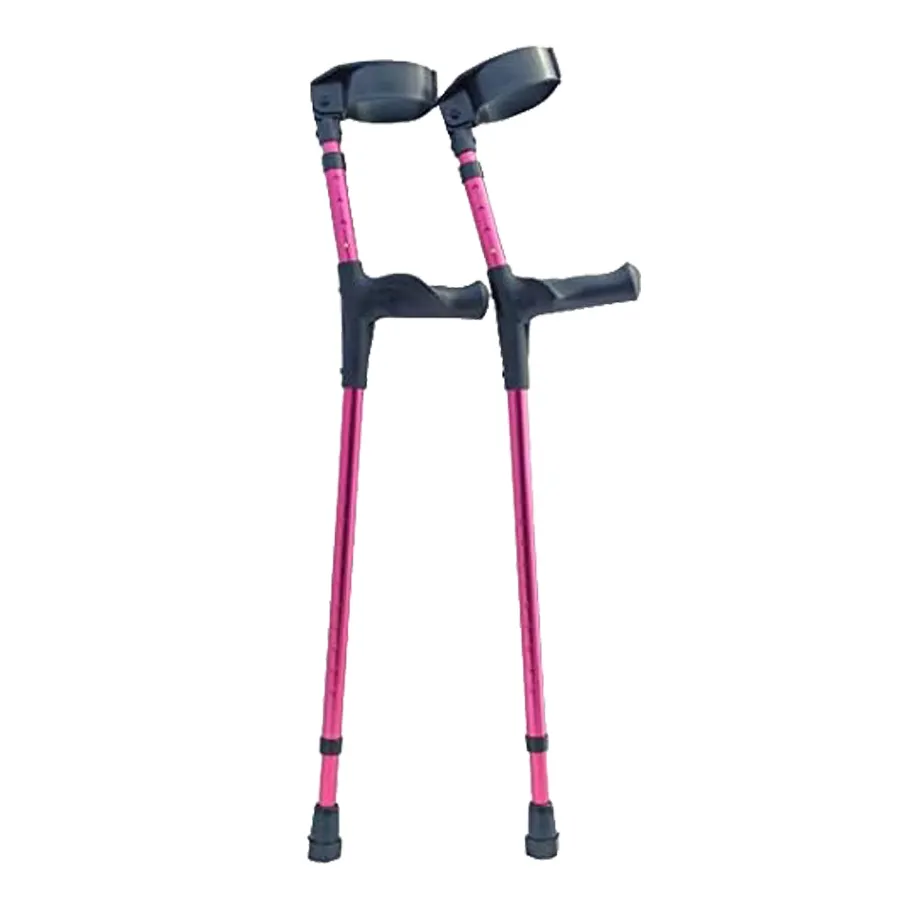 Disabled Crutches Aluminum Elbow Crutches Adults Children Forearm Crutches