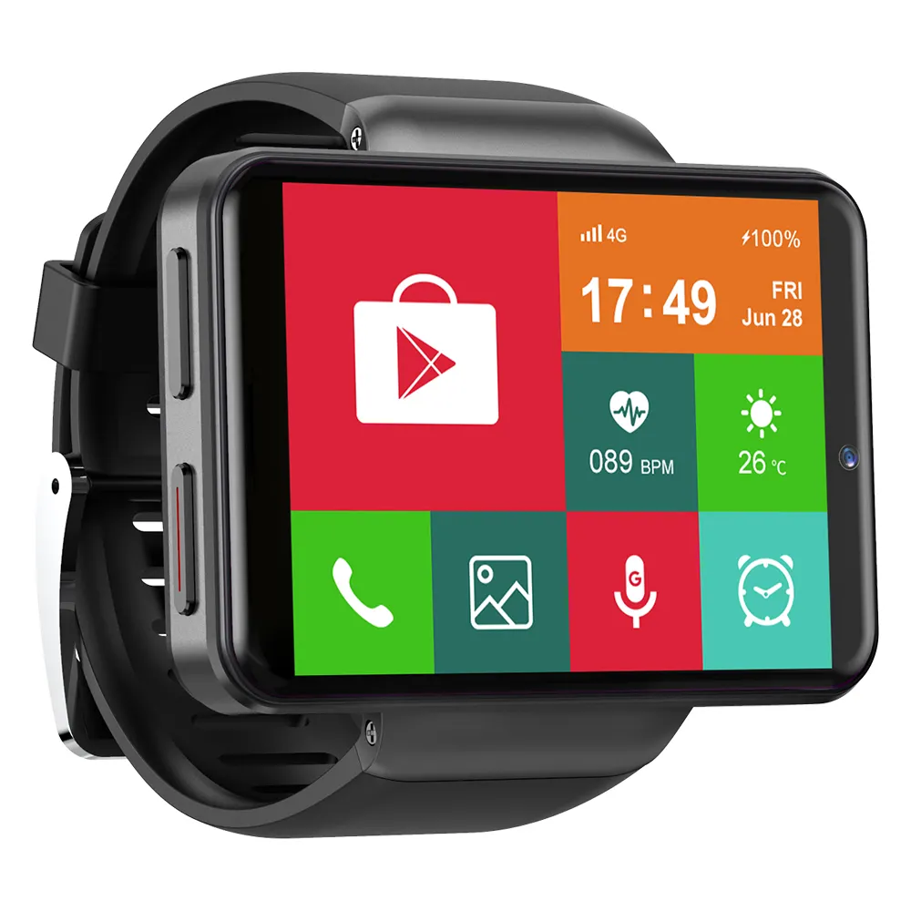 2021 Kospet Ticwris Max S 4G LTE 안드로이드 스마트 시계 2.4 "터치 스크린 3GB 32GB 카메라 GPS DM101 Smartwatch 휴대 전화