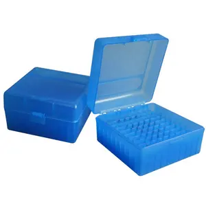 Custom Outdoor Waterproof Bullets Ammo Storage Case Plastic Box 100 Round