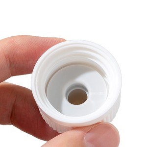 Tutup Pipet Plastik Anti Anak untuk Serum Penumbuh Rambut dengan Skala, Tutup Pipet Tekan dan Putar 24/400 - Product Image 5