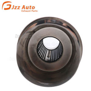 संशोधित कार निकास पाइप प्रदर्शन सीधे राउंड 2.5 "4.5" स्टेनलेस स्टील रेसिंग साइलेंसर सार्वभौमिक निकास मफलर - Product Image 3