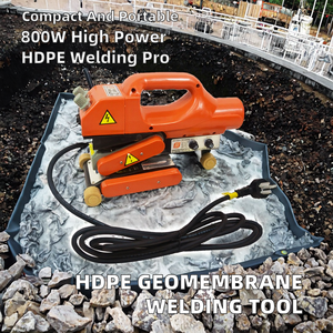 Nueva Máquina de Soldadura Portátil de Geomembrana de HDPE, Soldadora de Cuña Caliente para HDPE, 110V/220V 800W - Product Image 2