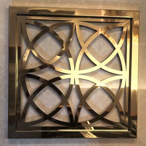 Homedeco Nhôm & thép không gỉ cắt laser trang trí đường cong bảng điều khiển riêng tư thiết kế phân vùng tường - Product Image 4