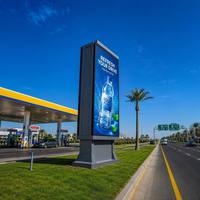 Módulo de Pantalla LED para Exteriores con Clasificación IP65, 5000cd de Alto Brillo, Pantalla SMD a Todo Color de 320x160mm, Panel Publicitario Resistente a la Luz Solar
