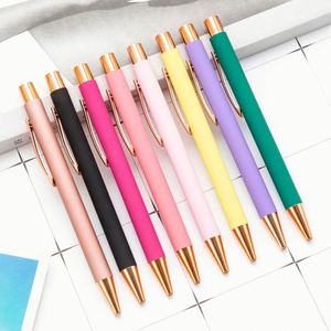 Customizable 1.0Mm Advertising Metal Signin <b>Retractable</b> Ballpoint <b>Pen</b> With Custom Logo - Product Image 1