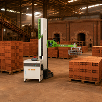 Robot de palettisation à double bras à délai de production court, faible coût, support à distance, haute qualité pour l'automatisation logistique