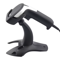 Lecteur de codes-barres 2D sans fil avec support, lecteur de codes QR haute vitesse DYscan, déclencheur manuel portable pour l'inventaire en magasin