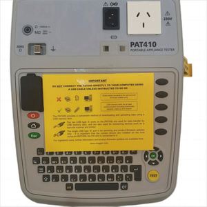 เครื่องทดสอบอุปกรณ์พกพา Megger Pat410 - Product Image 5