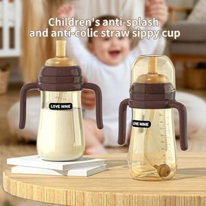 Biberon anti-colique personnalisé OEM ODM en PP sans BPA avec poignée anti-éclaboussures <span class=keywords><strong>pour</strong></span> <span class=keywords><strong>bébé</strong></span> - Product Image 1