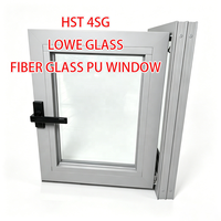 Proveedor de Ventanas de Poliuretano Reforzado con Fibra de Vidrio, Puerta Abatible, Ventana Aislada No Conductiva para Edificios de Centrales Eléctricas