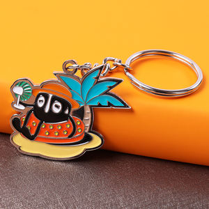 سلسلة مفاتيح معدنية للتخصصات المحلية الترويجية والهدايا التذكارية ، شعار نقش شخصي - Product Image 5