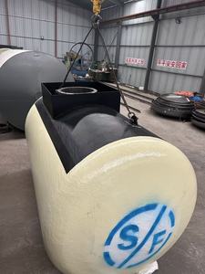 SF二層<span class=keywords><strong>FRP</strong></span>埋設型圧力容器オイルタンク（エンジンポンプ付き）化学貯蔵設備工場直送 - Product Image 5