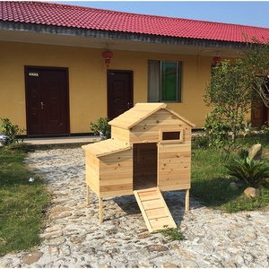 SDC005 Eco-Friendly Wooden Printed Chicken Coop Pet House for Laying Hens & <b>Small</b> Animals-All Seasons Furniture - Product Image 2