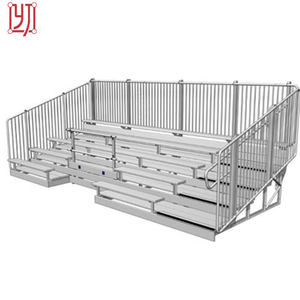 Tribunes en acier et aluminium pour stades scolaires et sites sportifs - Product Image 1