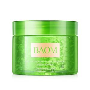Nueva mascarilla facial verde de belleza para el cuidado de la piel, hidratante y blanqueadora, orgánica y natural, con extracto de algas marinas Big Leaf Seaweed Boseine, marca privada <span class=keywords><strong>BAOM</strong></span>. - Product Image 6