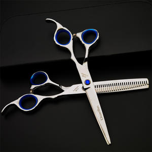 Ciseaux à cheveux ChuanBen 63 mm en acier inoxydable 440C à lame rapide pour usage professionnel de coiffure - Product Image 1