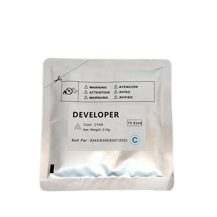 EBEST Compatible high quality Developer TK8349 toner Powder For Kyocera 8345 8346 8347 2552 developer