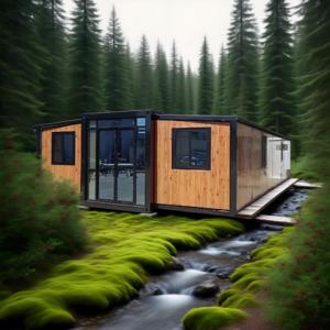 Casa de contenedores extensible portátil de lujo sobre ruedas Ideal para campamentos y servicios de <span class=keywords><strong>turismo</strong></span> móvil - Product Image 3