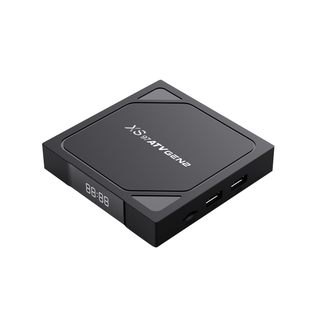 XS97 ATV GEN2 Android 12 TV Box 2GB+16GB Allwinner H618 Quad Core 4K HDR WiFi 6 BT5.2