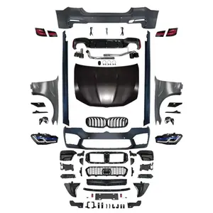 Bodykit Voor Bmw 5-serie F10/F18 Tot G30/G38 Om Het Middelste Rooster Te Omringen Om De Bumper Te Wijzigen