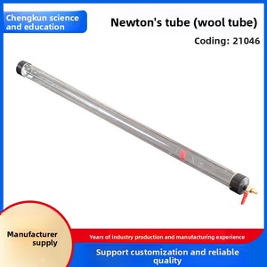 Tubo de vacío de lana tipo Newtonian, dispositivo de liberación por caída, modelo 21046, China, para equipo de experimentos de física para escuelas secundarias - Product Image 2