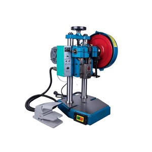 Prensa Punzonadora Eléctrica de Doble Columna Pequeña para Sobremesa, Equipo Hidráulico de Punzonado y Cizallado para Banco y Prensa de Columna - Product Image 1