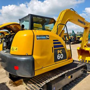Bon prix mini-pelle Komatsu PC55MR utilisée 90% nouvelles machines agricoles durables pour la maison - Product Image 4