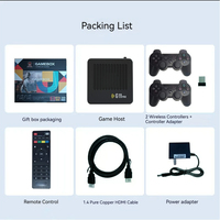 Console de Jeu Rétro G11pro 256 Go, Max 50000 Jeux, Plus de 60 Émulateurs, Puce 12 nm, Manettes Sans Fil 2.4 GHz, Boîtier TV, Vente en Gros