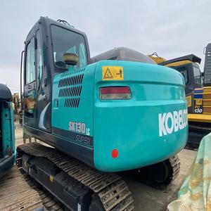 Miniexcavadora Kobelco SK130 de fabricación japonesa 2023, buen precio de venta en maquinaria de construcción Original con componente de motor central - Product Image 3