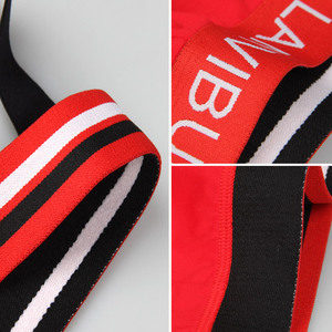 Sous-vêtements de sport pour hommes à double cordon |   Boxers en coton <span class=keywords><strong>taille</strong></span> moyenne <span class=keywords><strong>grande</strong></span> <span class=keywords><strong>taille</strong></span> sexy et respirants |   Tongs confortables et élégantes pour adultes - Product Image 4