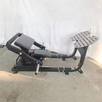 Force commerciale Glute Drive trempettes Hip Thrust Machine nouvelle conception réglable plaque chargée Glute Builder banc