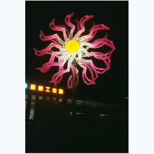 Luces Decorativas de Exterior con Diseño de Flores LED Impermeables de Alta Calidad Senzhao - Product Image 3