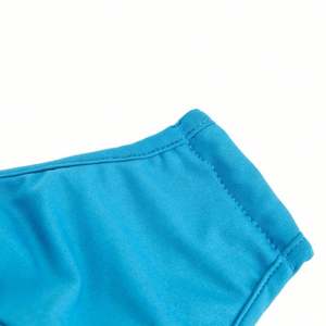 Unisex <b>Sun</b>-Protection Fabric Cloth Black Face Mask Facemask Cotton Custom Black Reusable Washable Facemask - Product Image 5