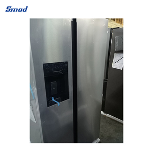 20 Cuft French Side by Stainless <b>Refrigerators</b> With Ice Dispenser - Product Image 4