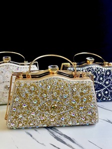 Bolso de Noche de Diseñador con Pedrería, Tendencia 2025, Bolsos de Lujo para Mujer, Bolsos Tote, Bolso de Mano - Product Image 4