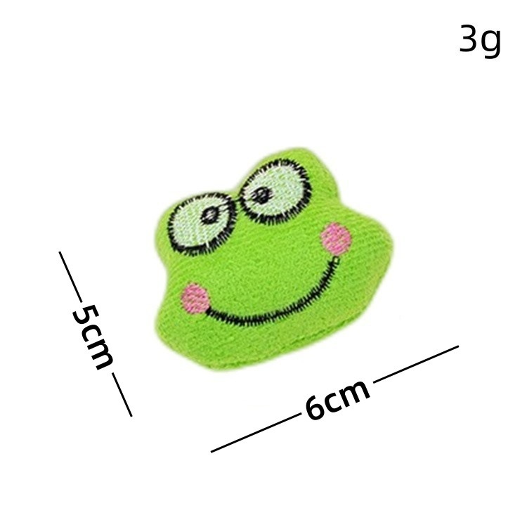 Muñeco de peluche de rana