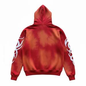 Sudaderas Vintage Desgastadas con Lavado Ácido, Sudadera Personalizada con Logotipo Desgastado, Estilo Urbano Holgado, Básicos Desgastados, Sudaderas 100% Algodón, MOQ - Product Image 2