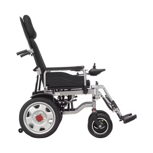 Amichevole per le persone con disabilità sedia a rotelle attrezzature multifunzionali per il trasporto all'aperto sedia a rotelle con schienale alto - Product Image 1