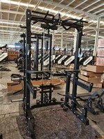 Rack de musculation multifonctionnel pour la musculation, avec machine Smith pour la musculation en salle de sport