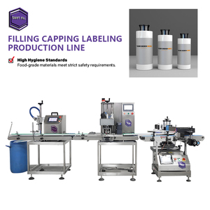 Máquina Tapadora Rotativa Automática SWIFT FILL, Línea Integrada <span class=keywords><strong>de</strong></span> Llenado, Tapado y Etiquetado <span class=keywords><strong>de</strong></span> Sobremesa para Pequeñas Empresas, Viales <span class=keywords><strong>de</strong></span> Vidrio - Product Image 1