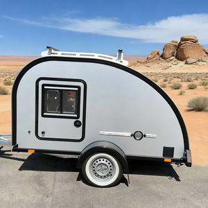 Remolque de Viaje Tipo Lágrima, Remolque de Campamento Tipo Lágrima en Venta, Remolque de Viaje Pequeño y Remolcable para Campamentos al Aire Libre y Viajes por Carretera - Product Image 2