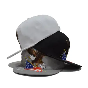 Popular Caps Supplier Snapback Hats with Customized High quality 3D Embroidery Logo 6 Plains Hip Hop Cap Hats Manufacture