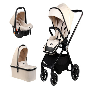 Cochecito <span class=keywords><strong>de</strong></span> bebé <span class=keywords><strong>de</strong></span> alta calidad 3 en 1 buena calidad bebé barato China nuevo diseño negro cochecito <span class=keywords><strong>de</strong></span> bebé <span class=keywords><strong>de</strong></span> lujo para la venta - Product Image 4