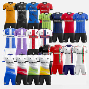 Uniformes de Fútbol Personalizados con Logotipo, Conjuntos de <span class=keywords><strong>Camisetas</strong></span> de Fútbol en Blanco, Jersey de Entrenamiento de Equipo, Kits de Fútbol Completos, Uniforme de Fútbol Personalizado - Product Image 1