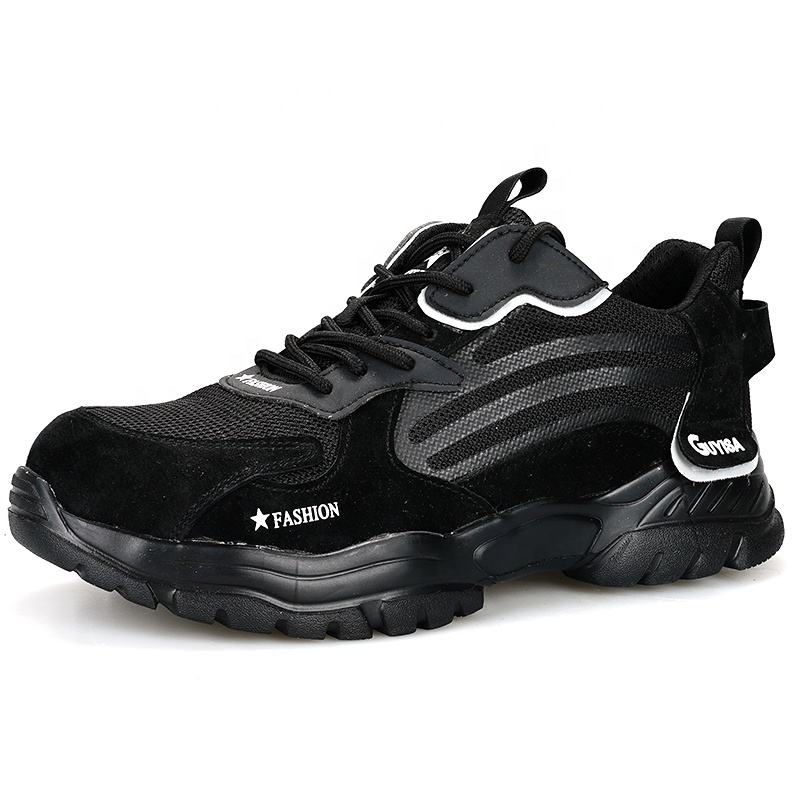 GUYISA Brand CE Men's Outdoor Safety Shoes Lightweight Breathable Steel Toe  Sports Safety Shoes