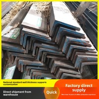 Supports structurels en acier galvanisé pour rayonnages, profil égal Q235, acier triangulaire norme AISI