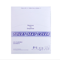 Papier toilette jetable écologique High Pro, deux pièces, jetable dans les toilettes, parfum en option (60 paquets) (16" x 24") pour toilettes publiques