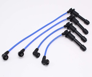 Cables de Silicona Dobles de 8 mm para <span class=keywords><strong>Mazda</strong></span> <span class=keywords><strong>MX5</strong></span> Mk1 y Mk2 en Negro/Amarillo/<span class=keywords><strong>Azul</strong></span>/Rojo DKB139 VA2394 - Product Image 4