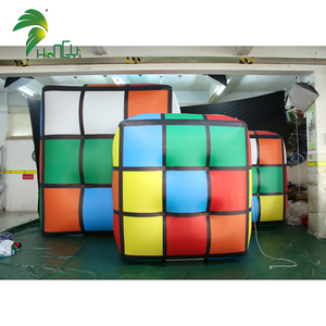 Khối <span class=keywords><strong>Rubik</strong></span> Bơm Hơi Lớn 3X3 Có Đèn Led Để Trang Trí Sự Kiện - Product Image 1