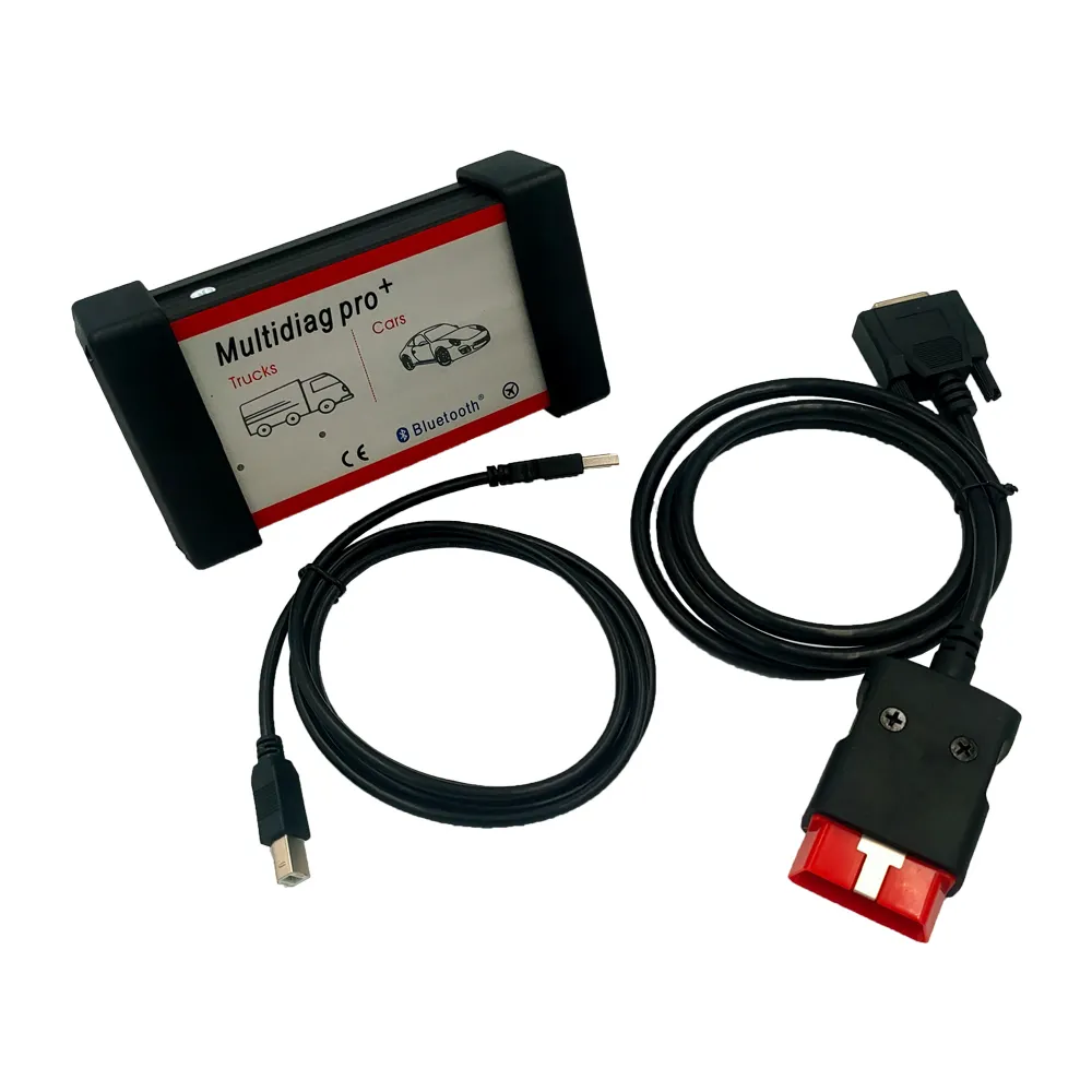 Acordiag-herramienta de diagnóstico de coche, nuevo escáner OBD2 Multidiag Pro + V3.0 PCB con Tcs V2017.3, negro